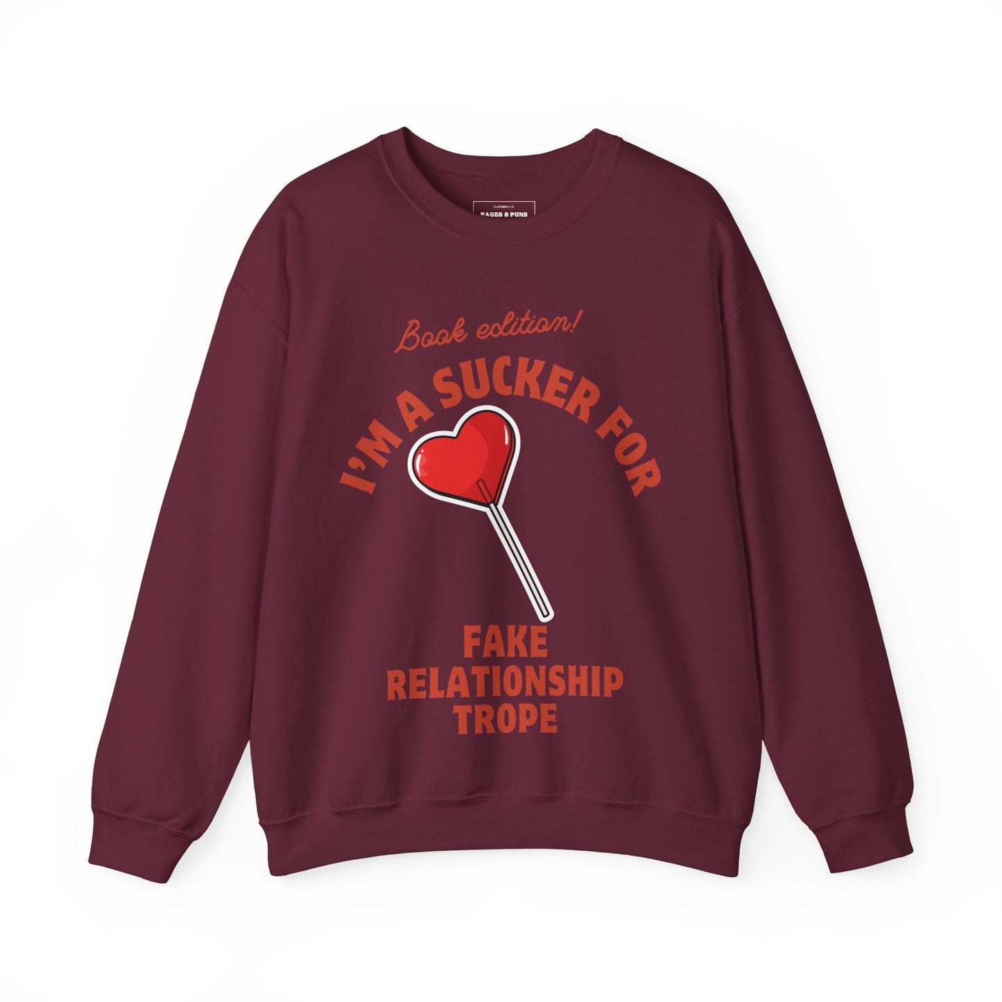 "Fake Relationship" Crewneck Sweatshirt