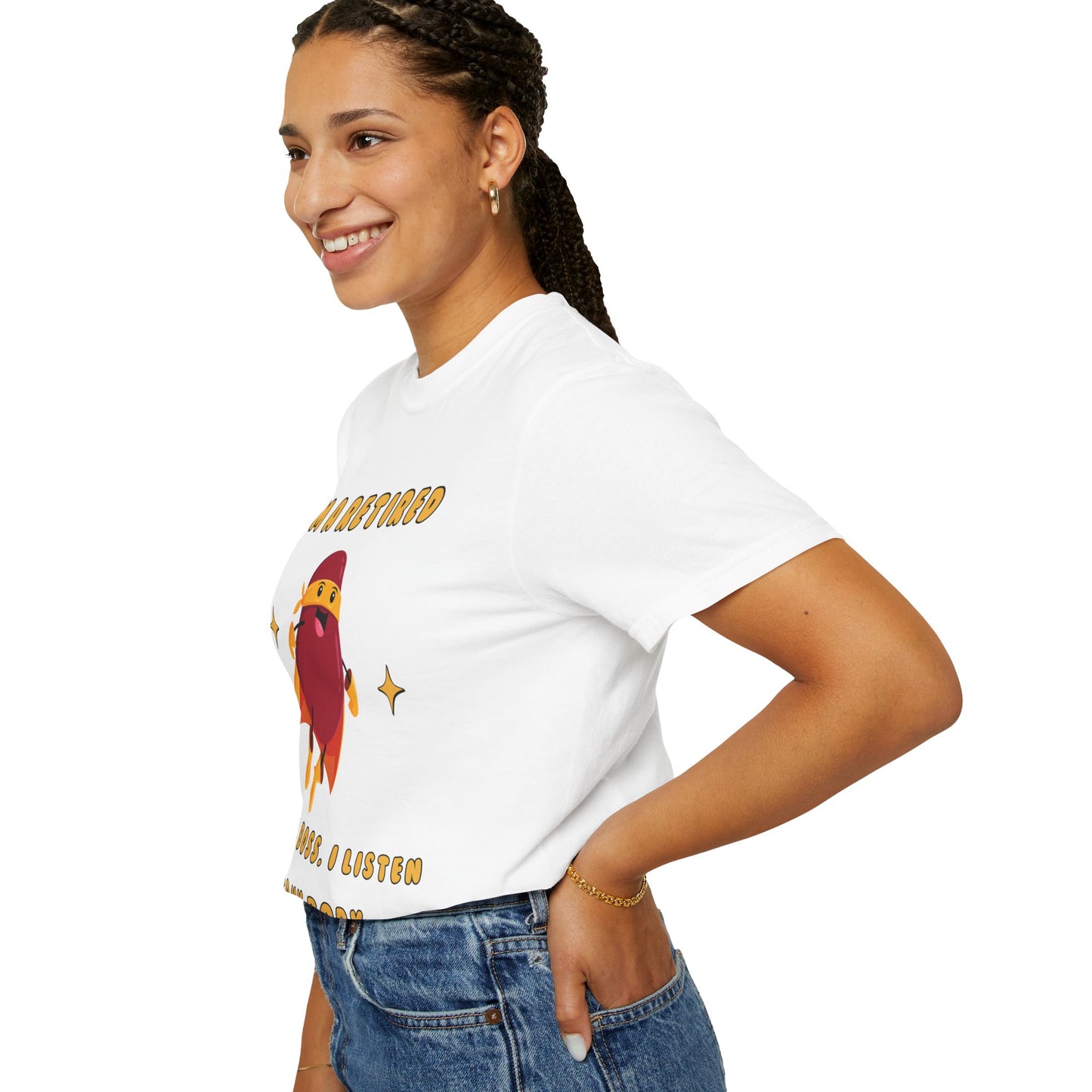 "Retired Girl boss" T-shirt