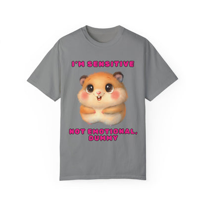 "I'm sensitive not emotional" T-shirt