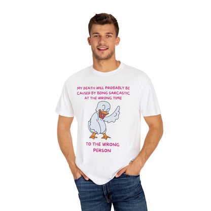 "Sarcastic Duck" T-shirt