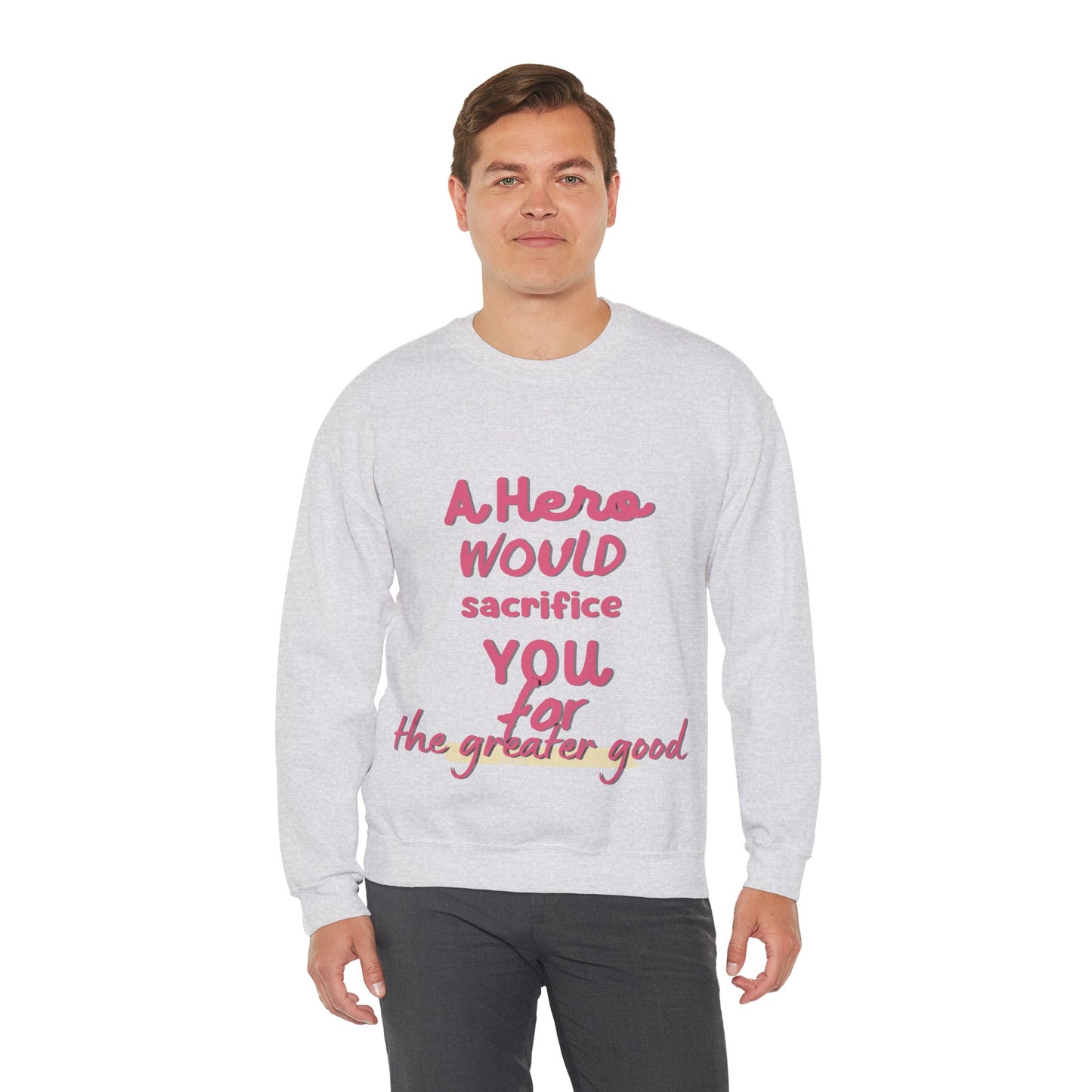 Hero Unisex Heavy Blend™ Crewneck Sweatshirt