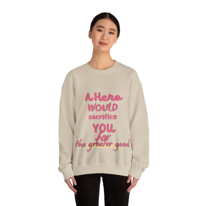 Hero Unisex Heavy Blend™ Crewneck Sweatshirt