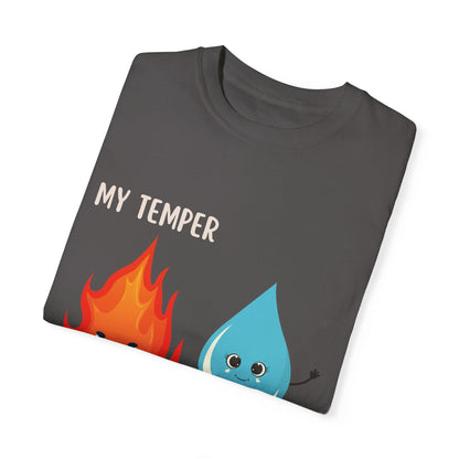 "My temper, His patience" T-shirt