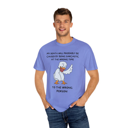 "Sarcastic Duck" T-shirt