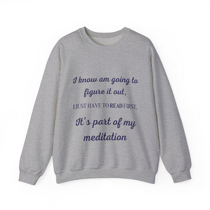 "Reading First" Crew Sweatshirt