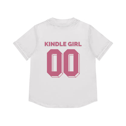 "Kindle Girl" baseball Jersey