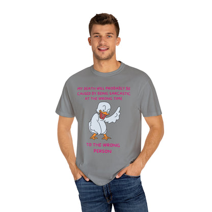 "Sarcastic Duck" T-shirt