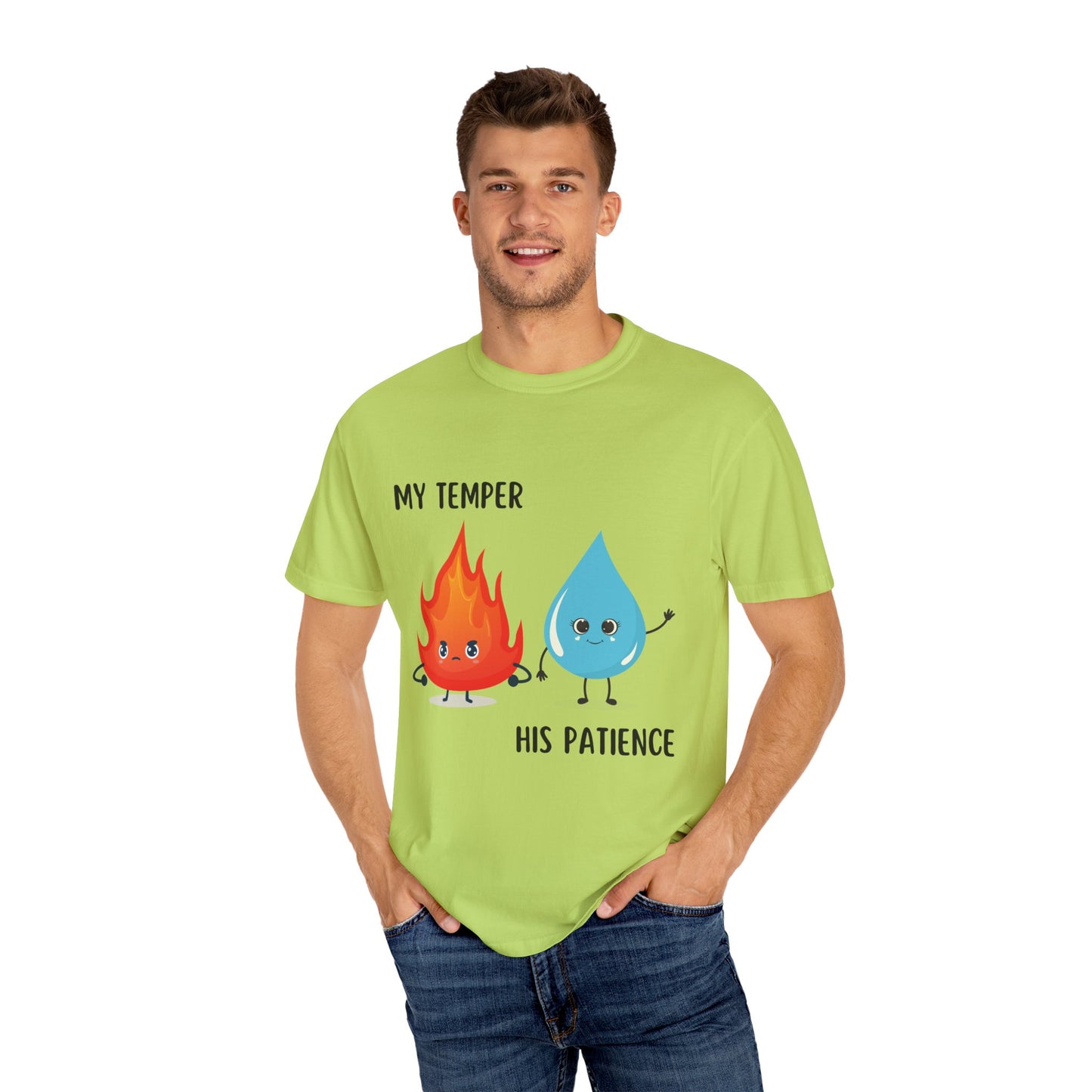 "My temper, His patience" T-shirt