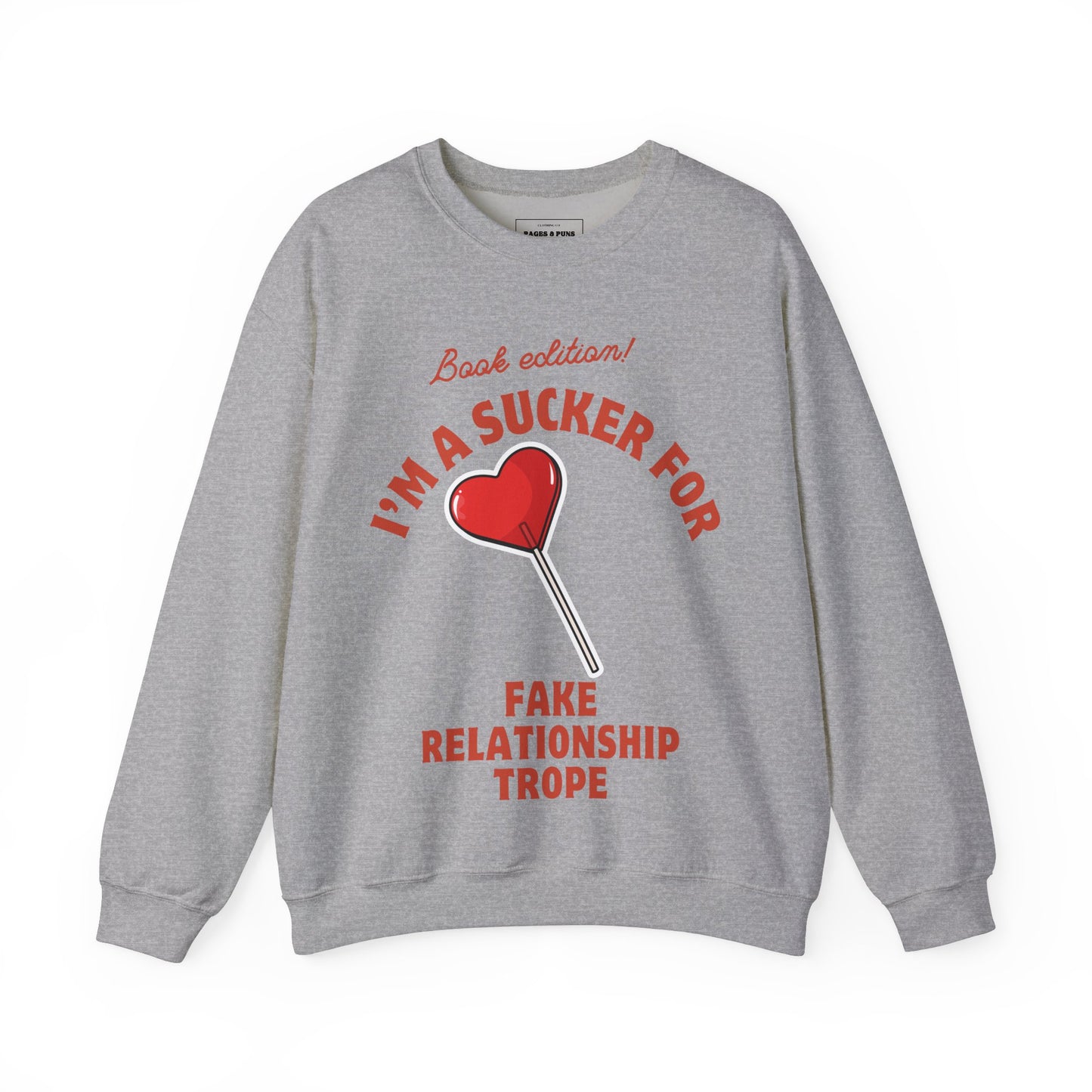 "Fake Relationship" Crewneck Sweatshirt