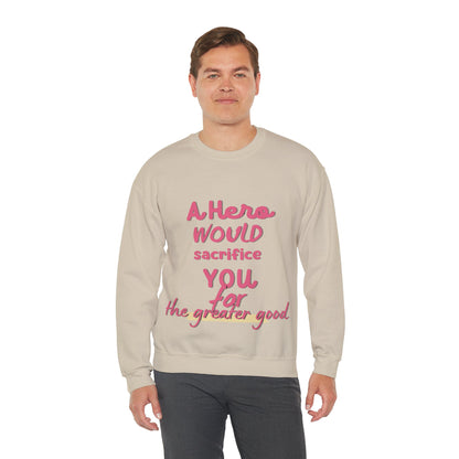 Hero Unisex Heavy Blend™ Crewneck Sweatshirt