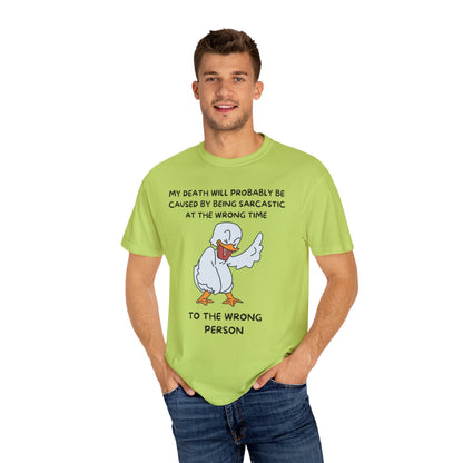 "Sarcastic Duck" T-shirt