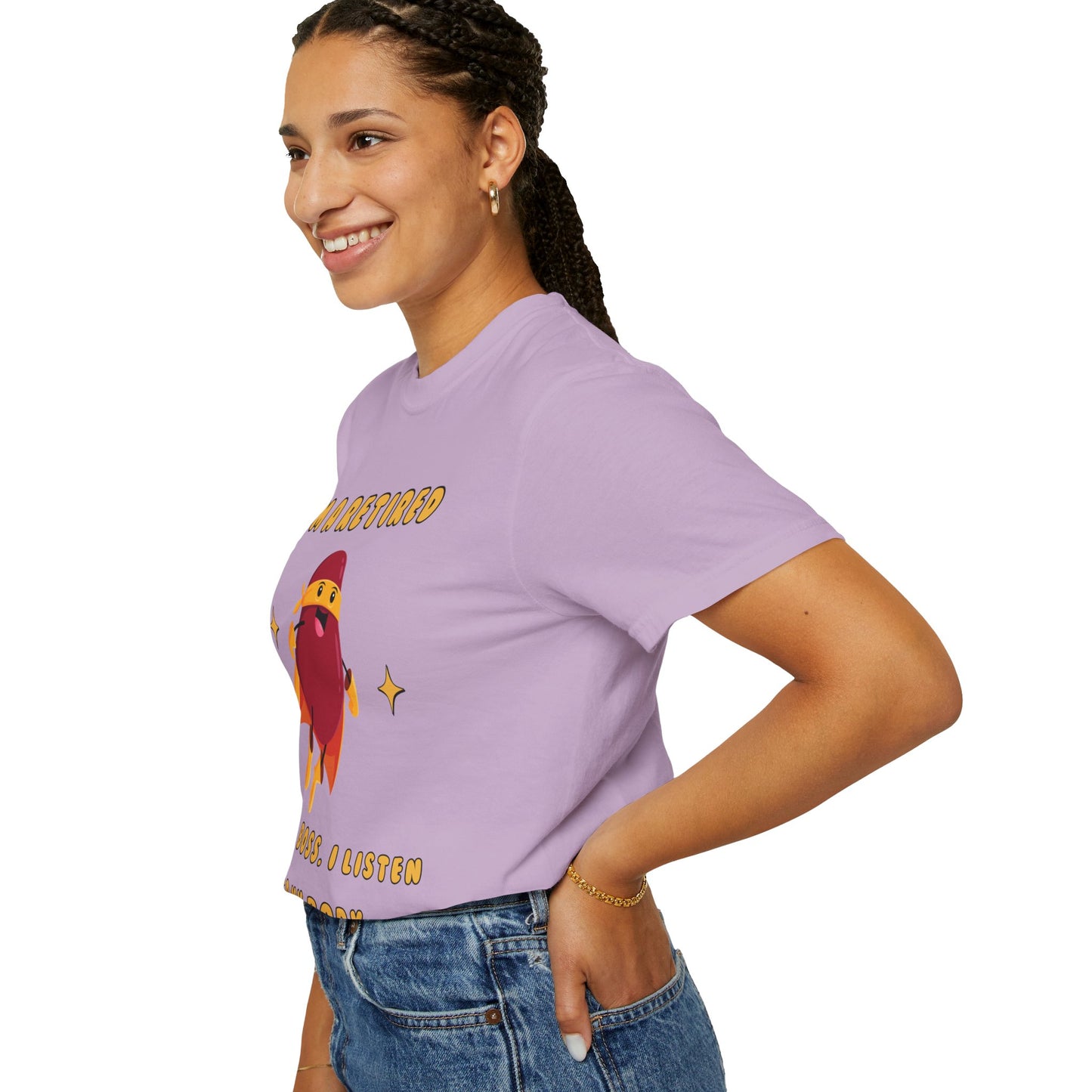 "Retired Girl boss" T-shirt