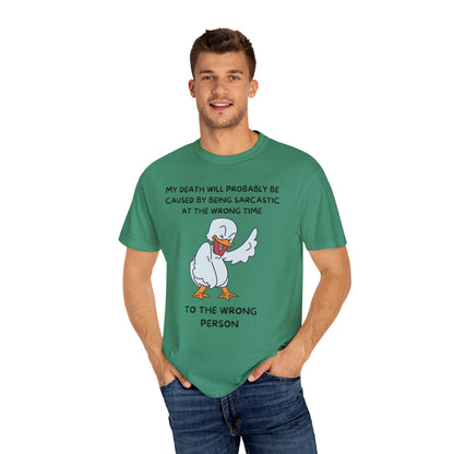 "Sarcastic Duck" T-shirt