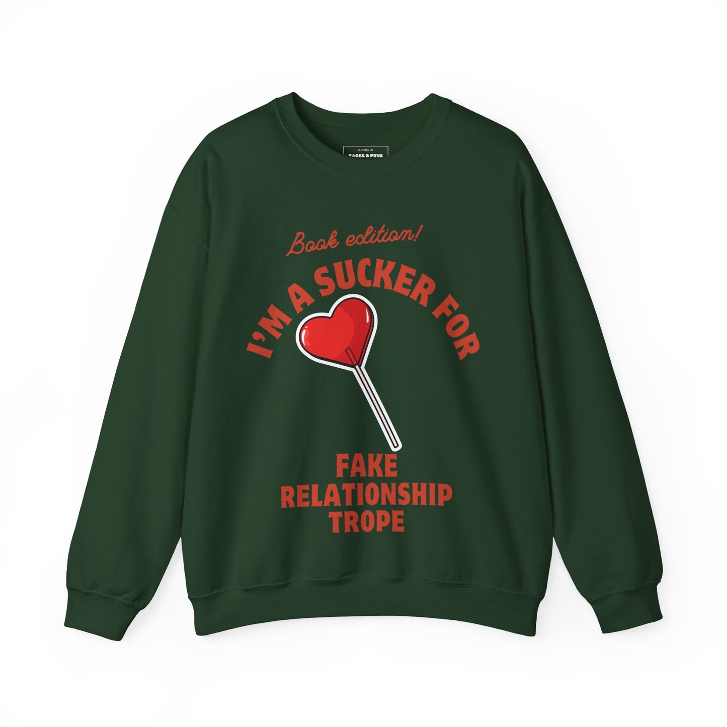 "Fake Relationship" Crewneck Sweatshirt