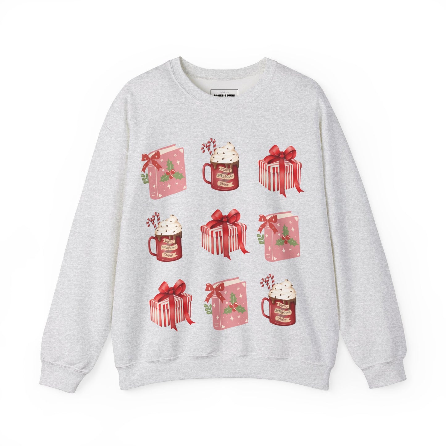 'Bookmas Season' Crewneck Sweatshirt