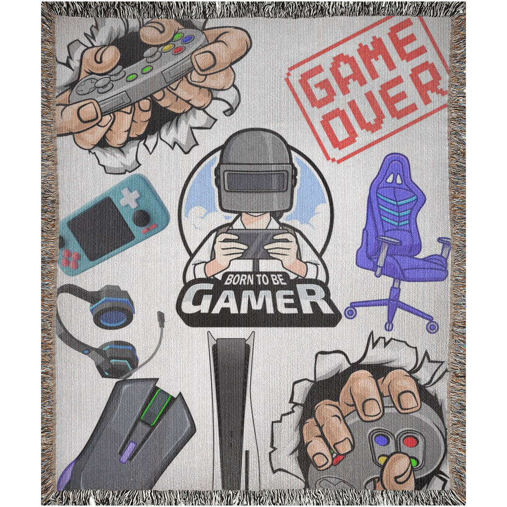 'Gamers' Woven throw