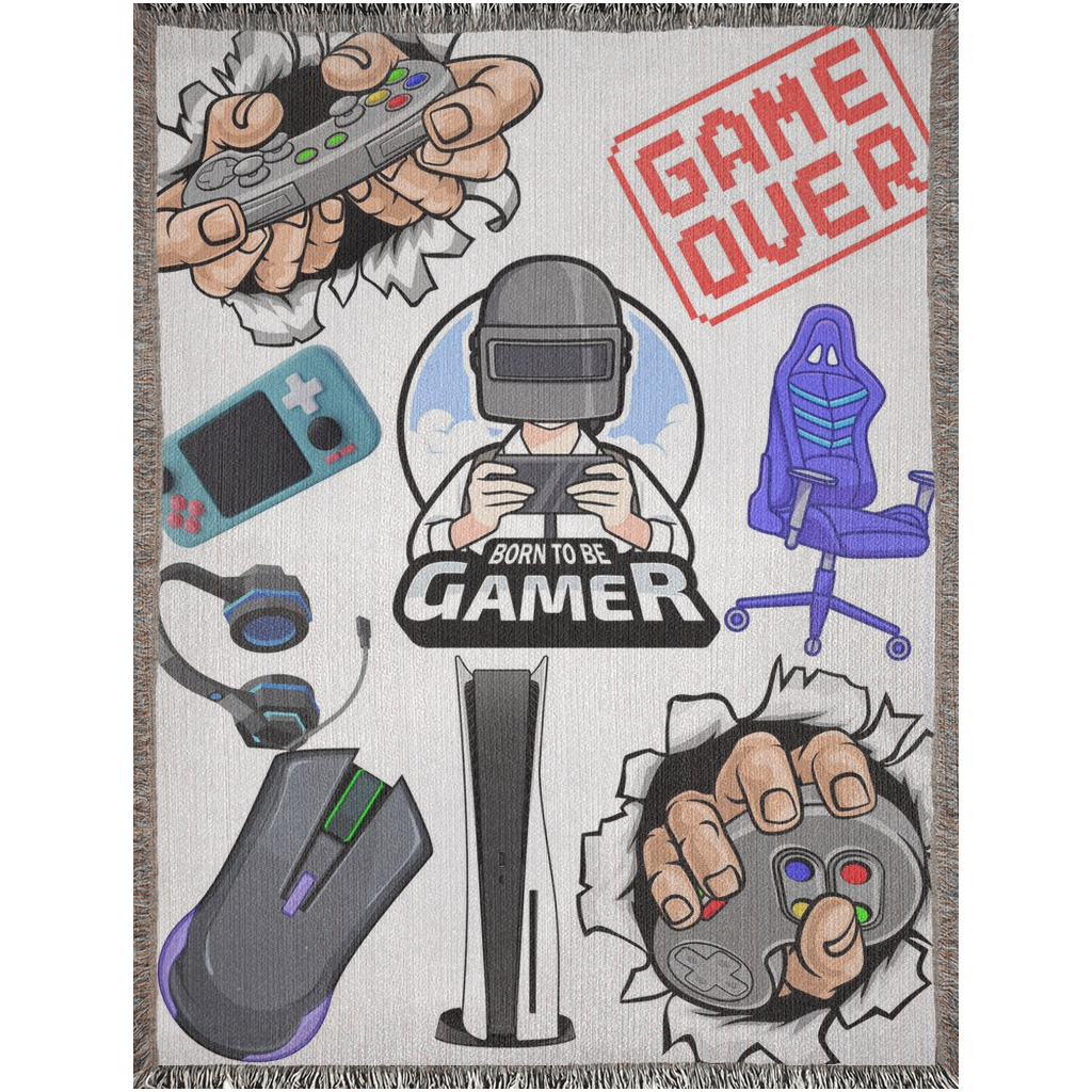 'Gamers' Woven throw